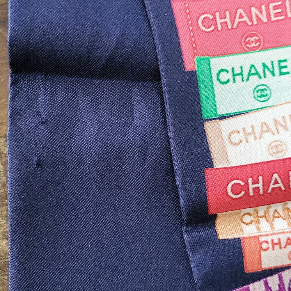Chanel Twilly Authentic scarf necktie_4